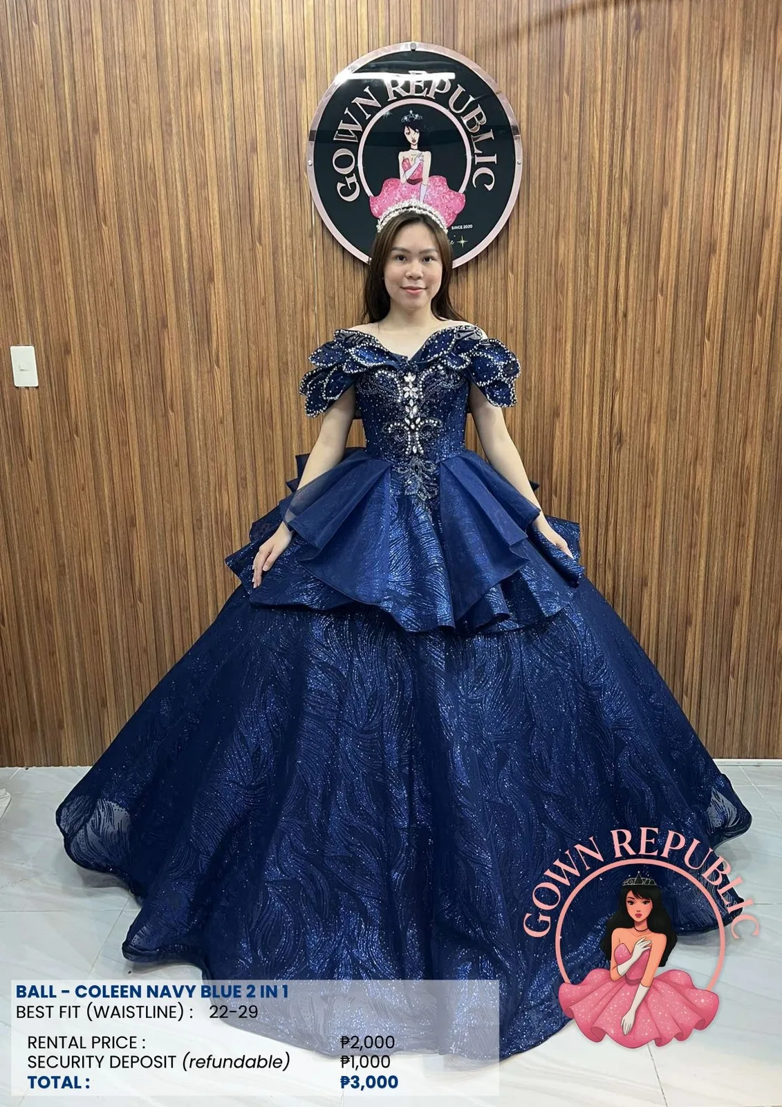 Ball Gowns: Blue 121